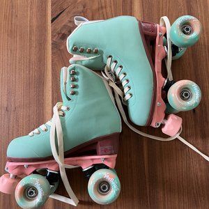 New in Box Chaya Melrose Elite Roller Skates ~ US 6.5 / EU 37 ~ Sherbert Lime